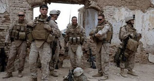 Four Afghans die in suicide attack